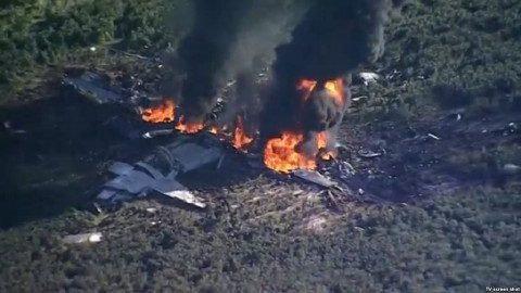 EEUU: al menos 16 muertos en accidente de avión militar