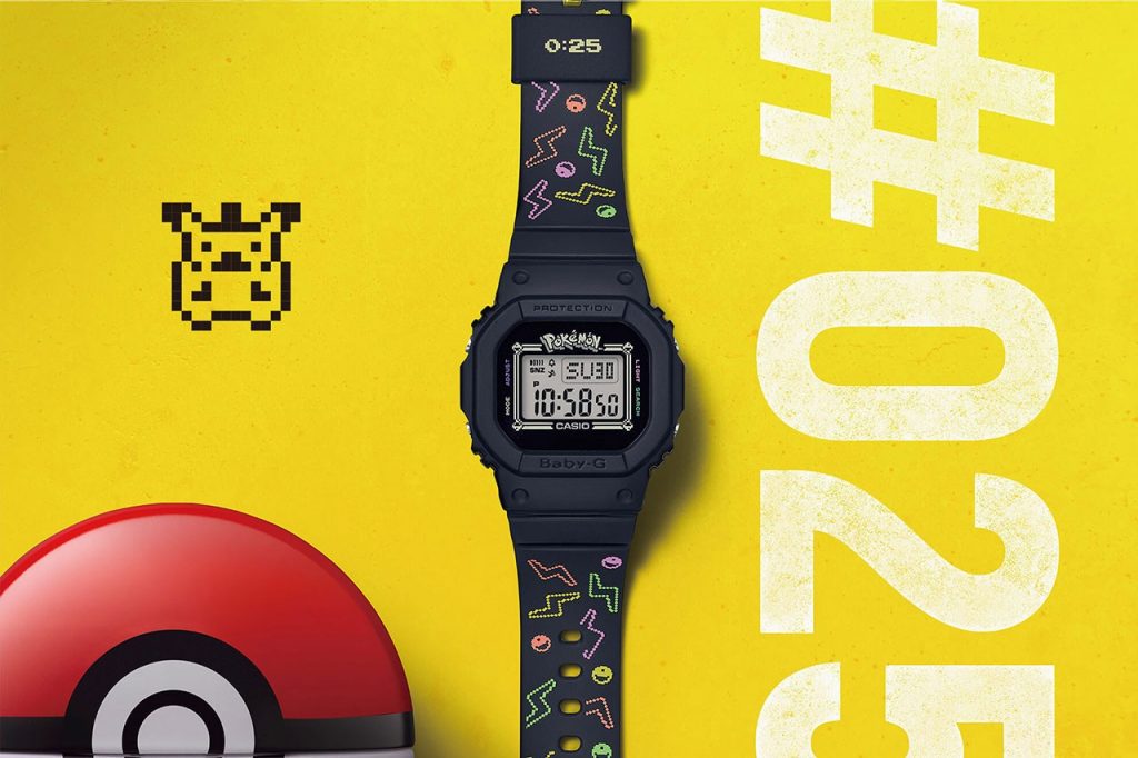 Reloj de Pokémon Casio Por los 25 años del BABY–G, Casio lanzará edición  especial de Pikachu : Por los 25 años del BABY–G, Casio lanzará edición  especial de Pikachu