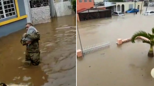 Tormenta Isaías en Puerto Rico