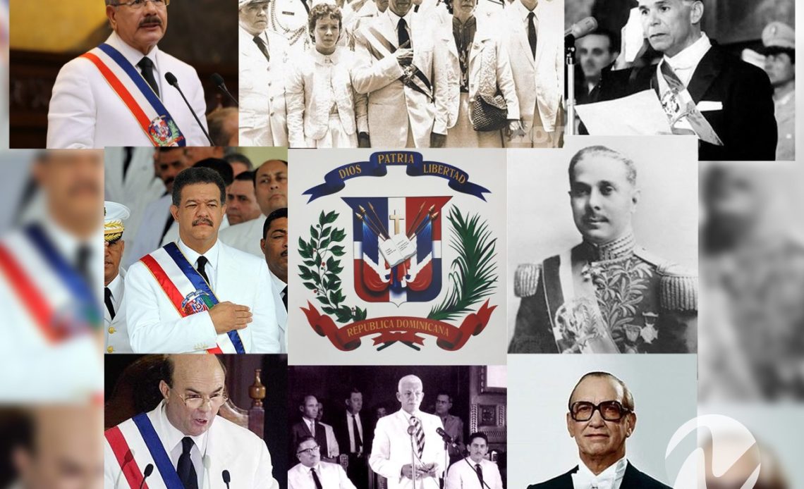 Presidentes y los escudos