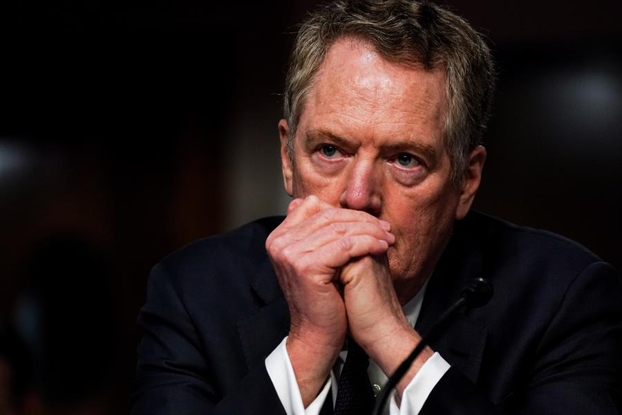 Titular de la Oficina del Representante de Comercio Exterior, Robert Lighthizer.