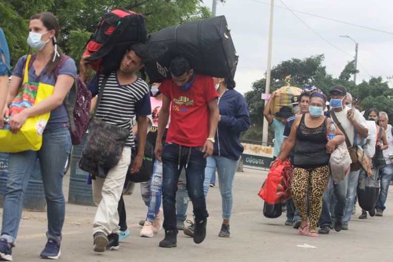 Refugiados venezolanos (EFE)