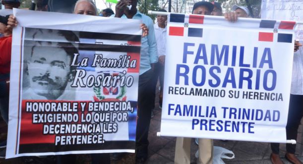 Familia Rosario y supueta herencia millonaria
