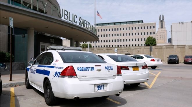 La policía de Rochester