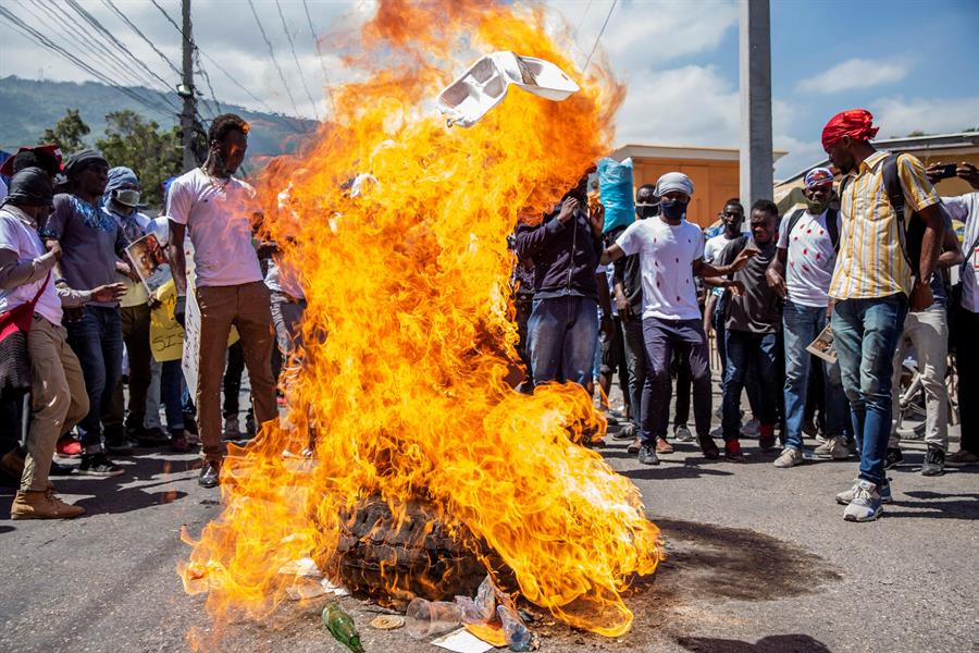 Protestas-Haiti