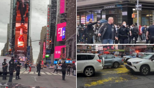 Dos personas, incluido un bebé, heridos en un tiroteo en Times Square