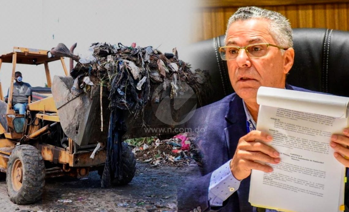 Alcalde de SDE da plazo de 15 días para prescindir de los servicios de empresa recolectora de basura