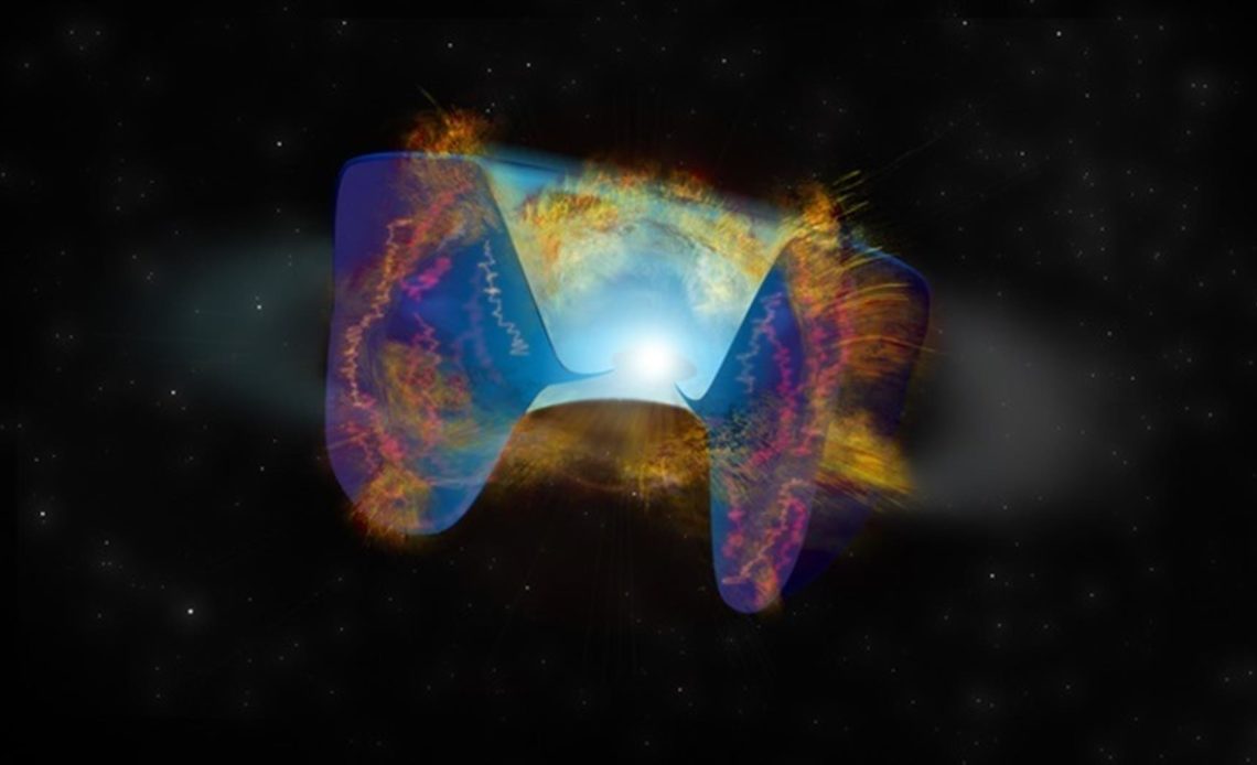 Una colisión estelar crea una explosión de supernova nunca vista hasta ahora