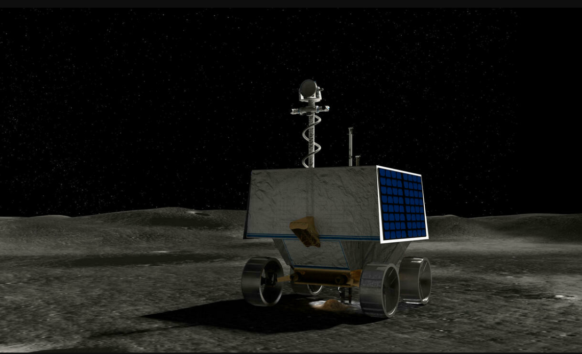 La NASA enviará un robot al polo sur de la Luna en busca de hielo