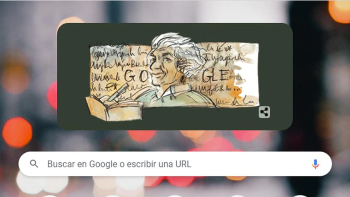 Por qué Google dedica un doodle a Nicanor Parra