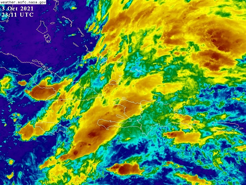Onamet pronostica tormentas eléctricas y ráfagas de viento en zonas del país por vaguada y onda tropical
