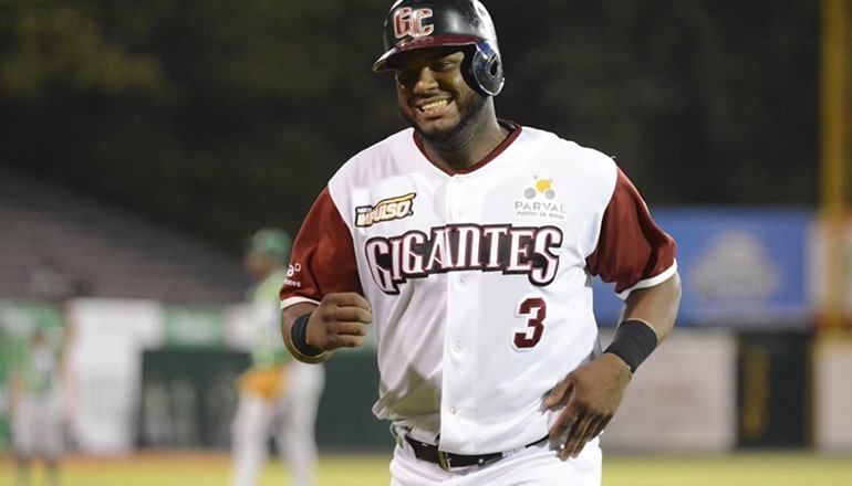 Hanser Alberto, un "Gigante" del bateo en el béisbol dominicano