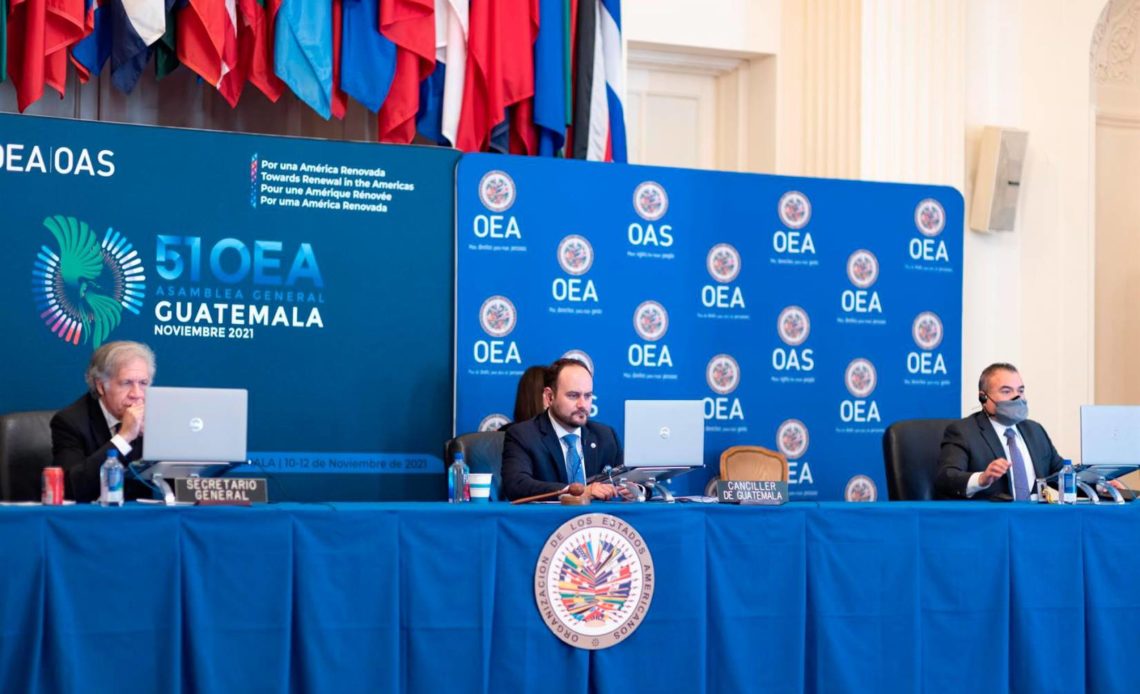 La OEA aprueba una evaluación colectiva inmediata sobre Nicaragua