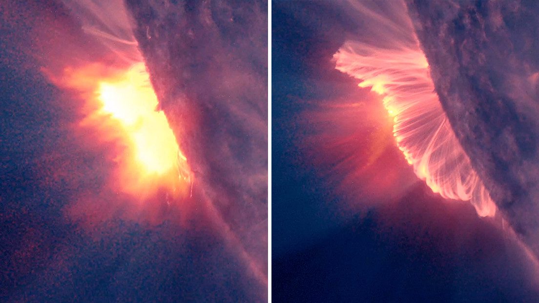 Astrónomos explican "vacíos oscuros" que se observan en erupciones solares