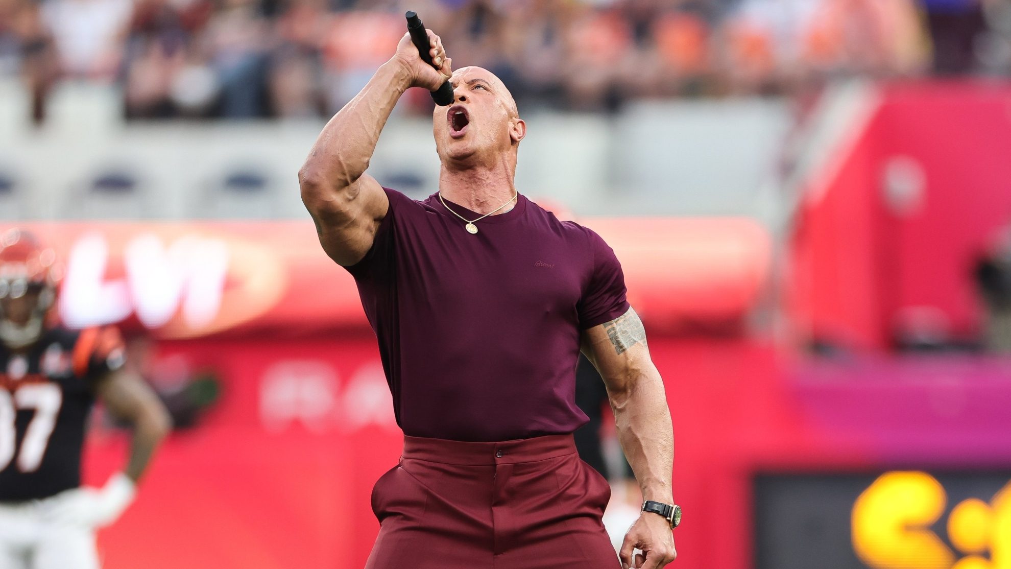 Super Bowl LVI: The Rock fue el encargado de la presentación de