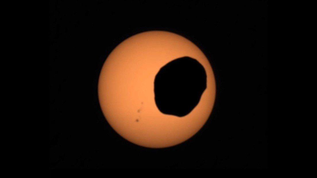 El róver Perseverance de la NASA capta un eclipse solar desde la superficie de Marte