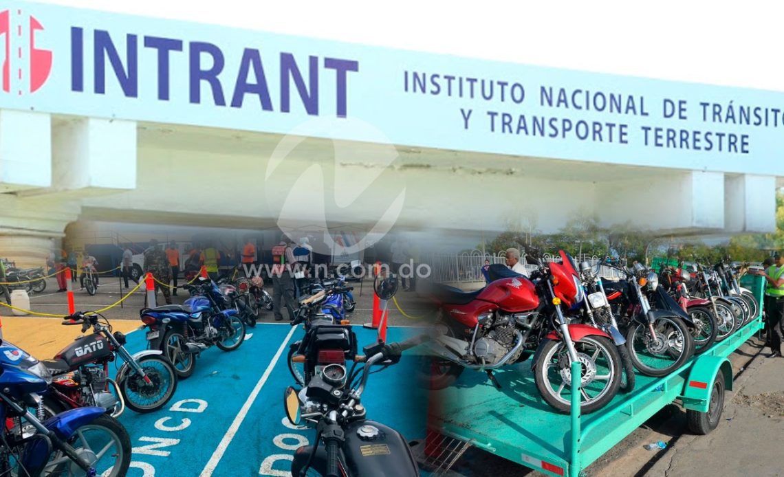 Otorgan nueva prórroga de 30 días para que agentes registren sus motocicletas en INTRANT