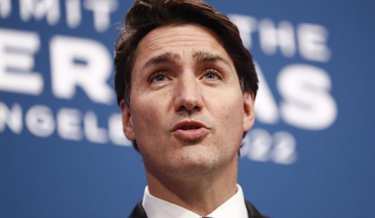 Primer ministro de Canadá da positivo al covid tras participar en Cumbre de las Américas
