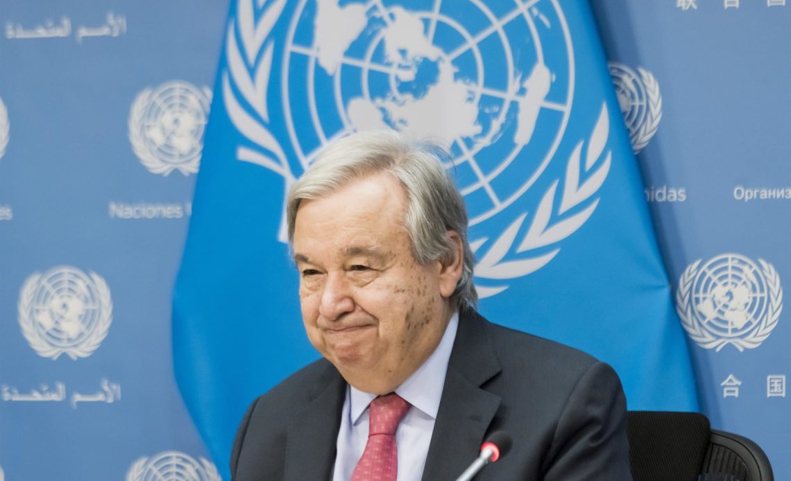 ONU pide unión a líderes mundiales en momento de "gran peligro"