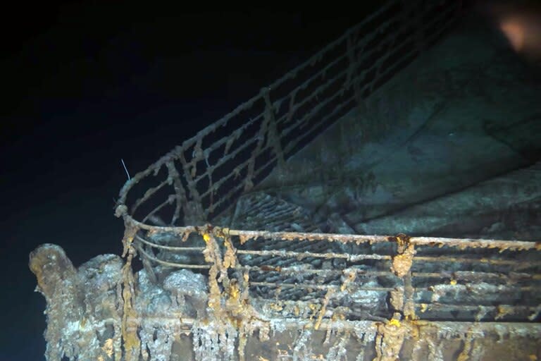 Imágenes en 8K muestran al Titanic como nunca antes visto