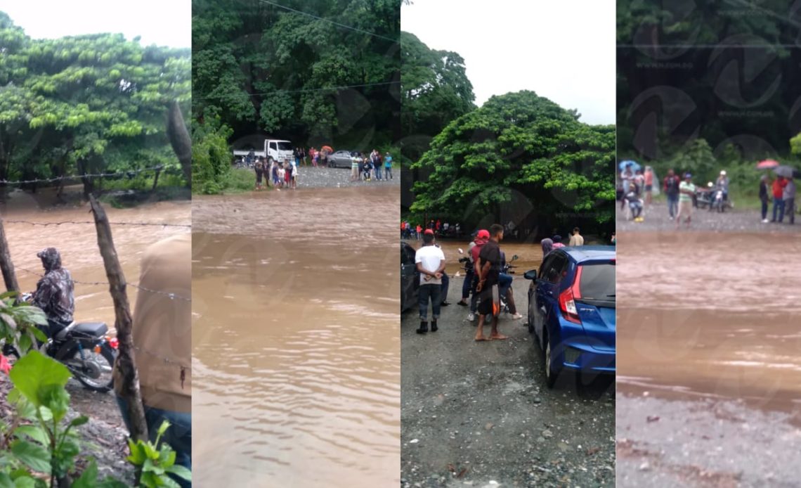 Comunidad en San José de Ocoa está incomunicada tras fuertes lluvias