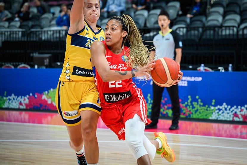 PR hace historia con su primera victoria en el Mundial femenino de FIBA