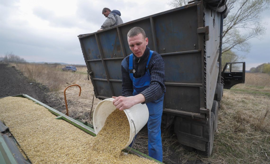 25 % de agricultores ucranianos han reducido o detenido su actividad