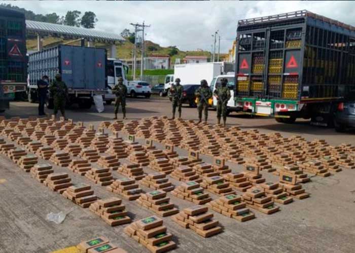 Ecuador incauta más de 1,1 toneladas de cocaína que se dirigían a Bélgica