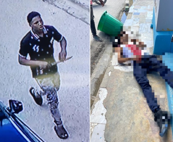 Video: Momento en que desconocidos asesinan a puñalada joven en SPM