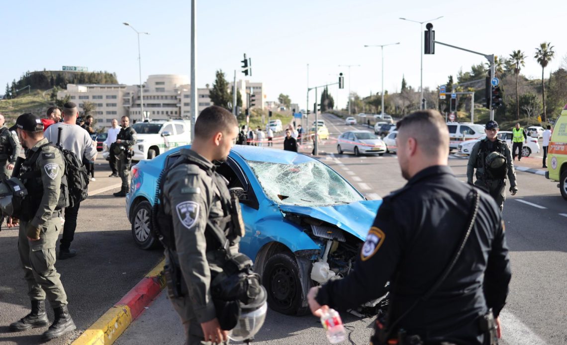 Dos muertos y cinco heridos en un presunto atropello intencionado en Jerusalén