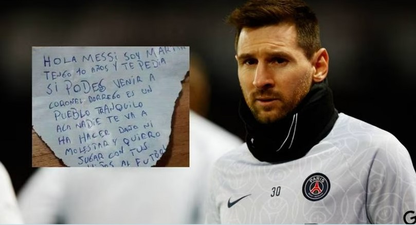 Niño a Lionel Messi sobre amenazas: “Acá nadie te va a hacer daño”