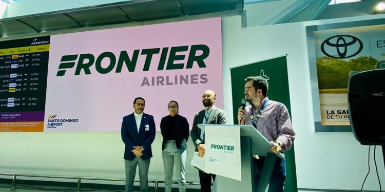Frontier anuncia vuelos sin escalas desde Santo Domingo a Atlanta y Tampa