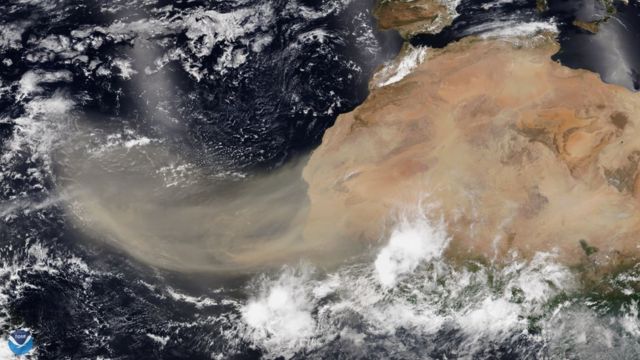 Inicia temporada polvo de Sahara en RD; se extenderá hasta septiembre