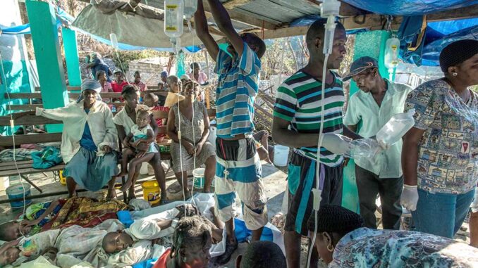 Se elevan a 32 los muertos por cólera en Sudáfrica