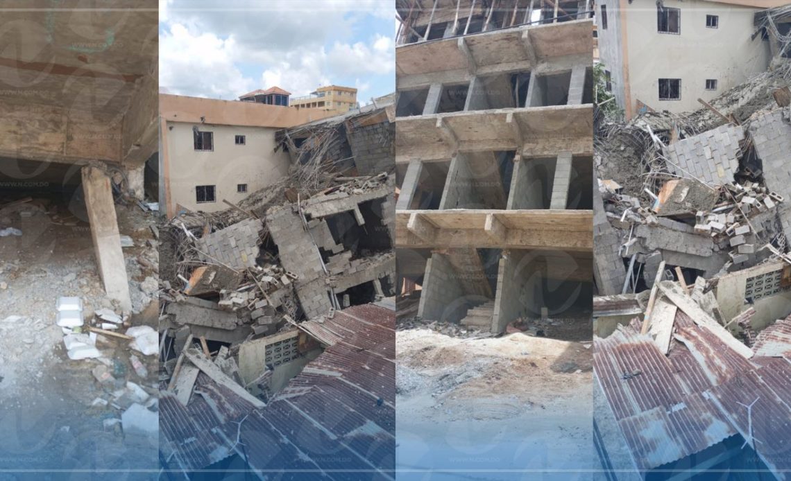Video: Colapsa edificio en construcción en San Cristóbal
