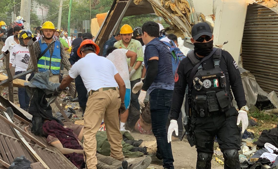 Mueren 17 migrantes, la mayoría venezolanos, en un accidente en el sur de México
