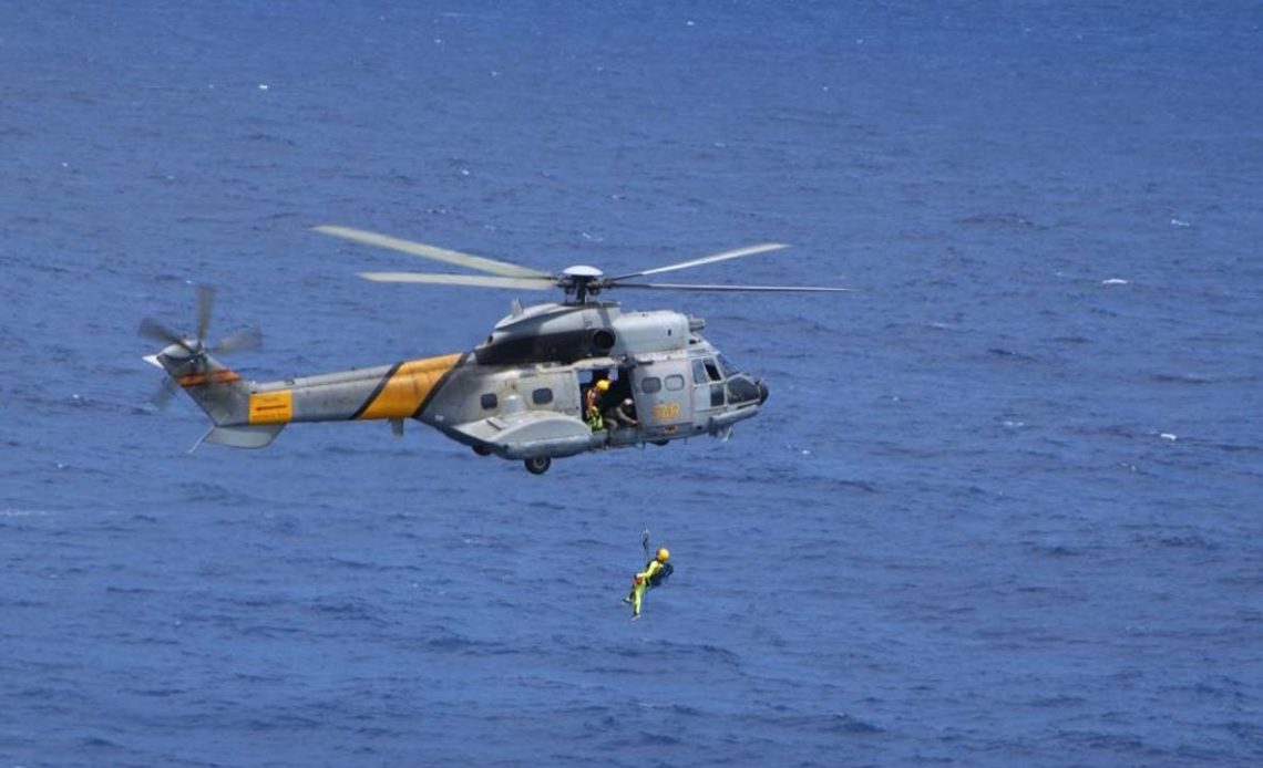 Rescatan a los militares supervivientes del accidente de un helicóptero en Guyana