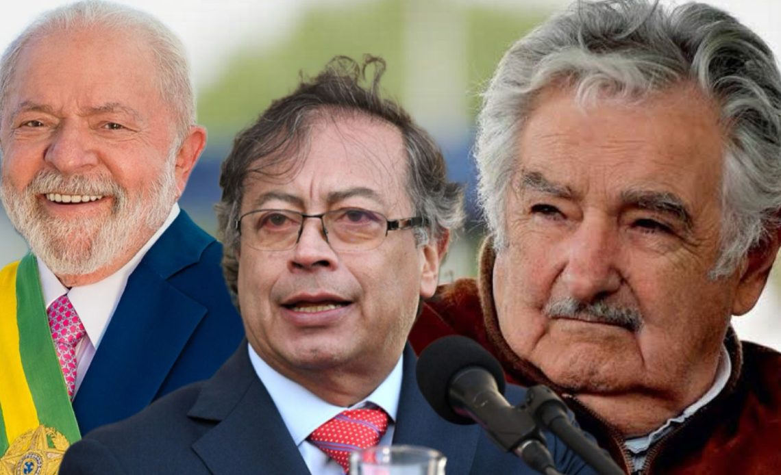 Mujica, Lula y Petro
