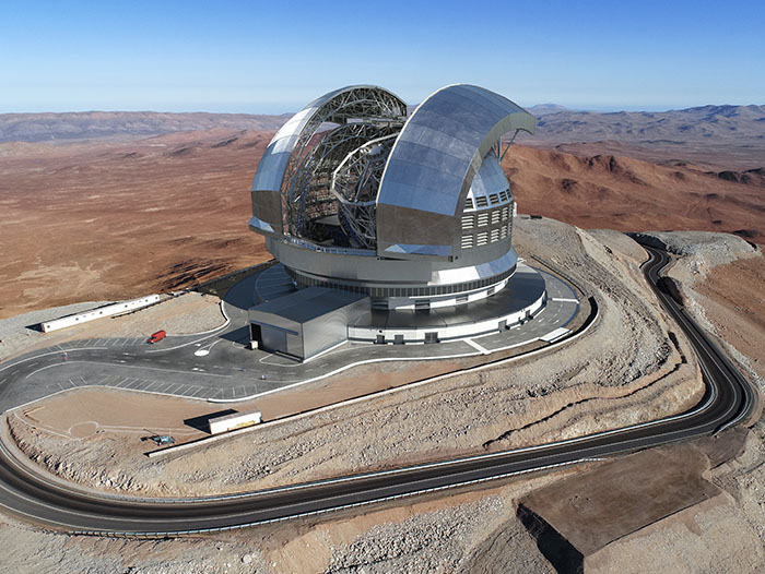 Comenzaron a alistar el espejo principal del telescopio más grande del mundo