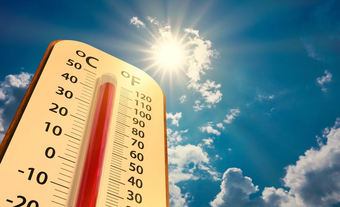 Persisten temperaturas ligeramente calurosas en el país