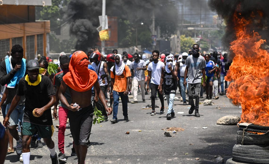 Violencia en las calles de Haití