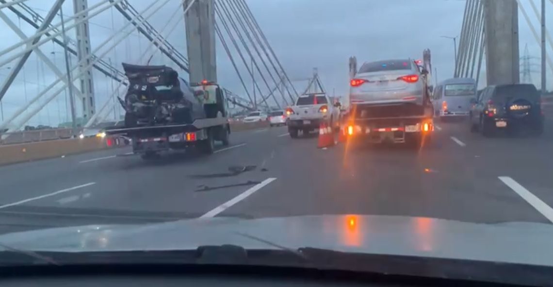 Accidente Puente Juan Bosch