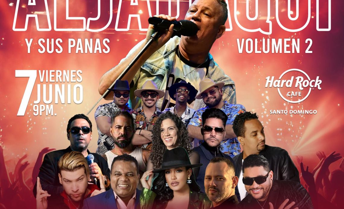 Llega a Hard Rock Café Blue Mall concierto "Aljadaqui y sus panas vol. 2"