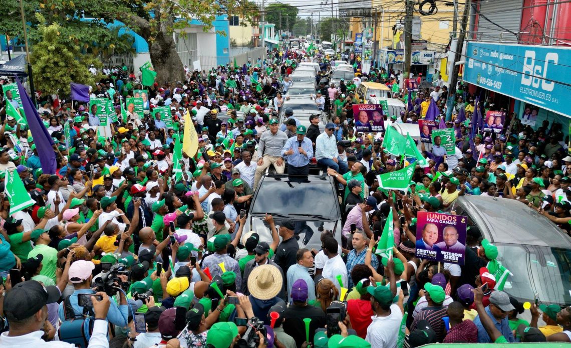 Leonel encabezará este fin de semana marchas-caravanas y concentraciones en 8 provincias y el DN