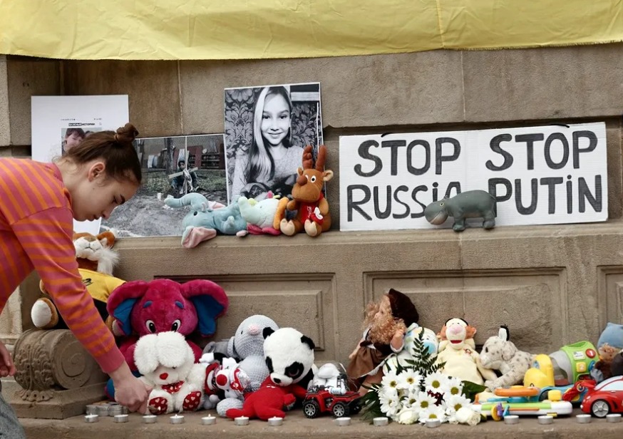 550 niños han muerto en Ucrania desde que comenzó la invasión rusa