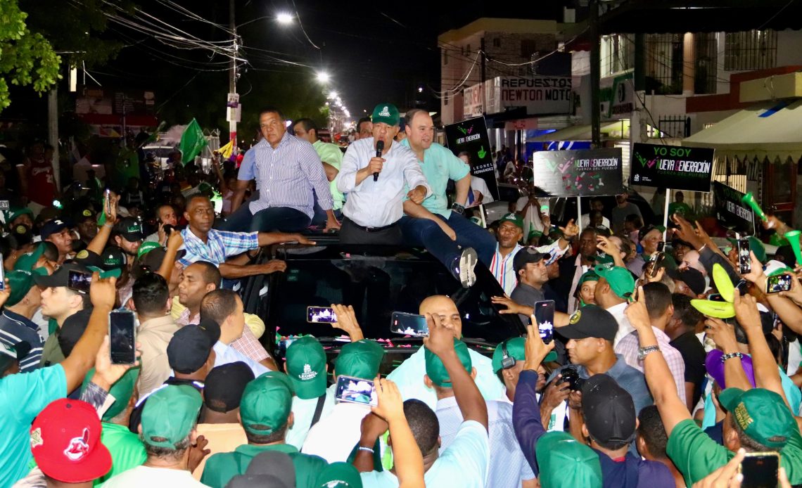 Leonel sobre motoconchistas