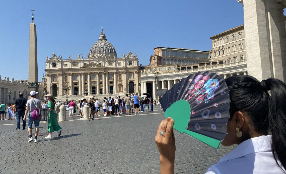 Altas temperaturas en Roma