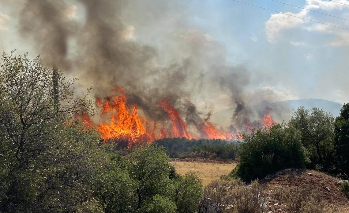 Un muerto en uno de los numerosos incendios en Grecia