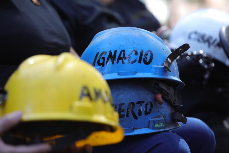 Mineros de mina colapsada en 2006