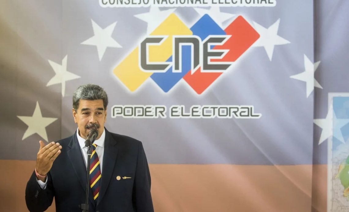 Maduro en inicio de campaña electoral